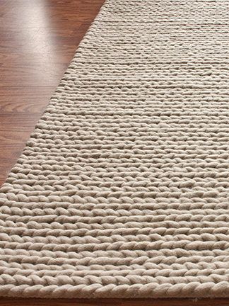 Chunky Cable Hand-Woven Rug by nuLOOM at Gilt