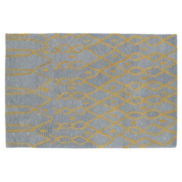 Check out this item at One Kings Lane! Tatum Rug, Light Blue