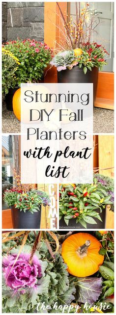 Easy DIY Fall Front Porch Decor | The Happy Housie