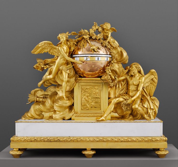Mantel clock | Jean-Baptiste Lepaute, Augustin Pajou, Étienne Martincourt | 17.190.2126 | Work of Art | Heilbrunn Timeline of Art History | The Metropolitan Museum of Art