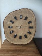 DIY wooden clock