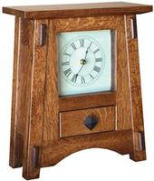 McCoy Oak Mantle Clock 6