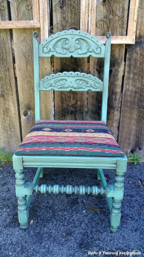 A Southwestern Chair Makeover