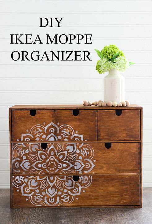 Crafts - DIY IKEA Moppe Organizer