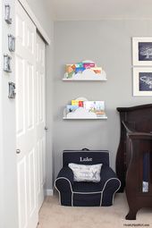DIY Cloud Bookshelf Ledges - Kids Bedrooms and Nursery Decor