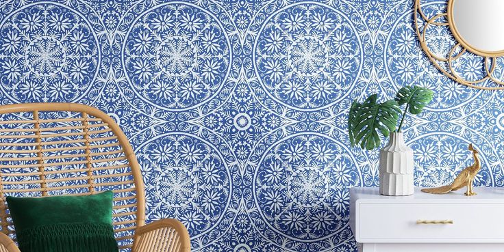 24 Best Removable Wallpapers - Easy Peel and Stick Wallpaper Design Ideas