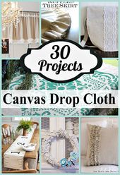 30 Things to Make with Drop Cloths