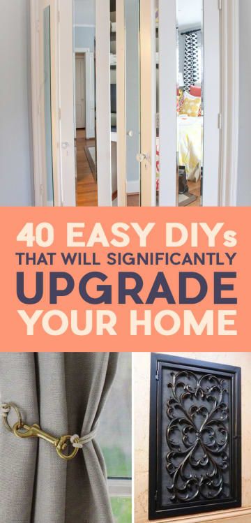 40 Easy DIYs That Will Instantly Upgrade Your Home