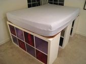 5 DIY Bed Frames With Built In Storage