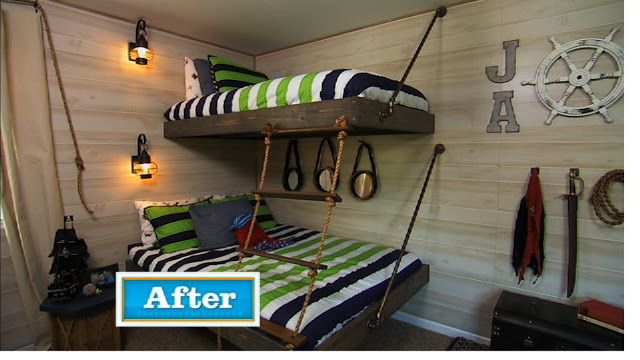 Floating Bunk Beds Tutorial {Knock It Off DIY Project}