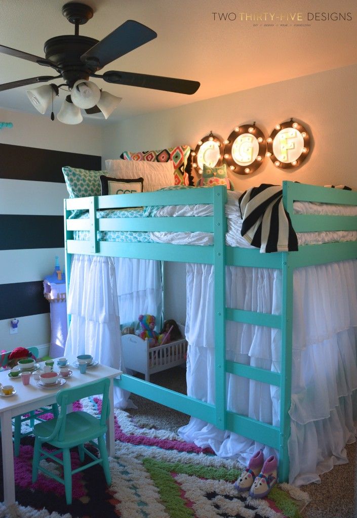 Ikea Bunk Bed Hack - Two Thirty-Five Designs
