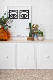 Ikea Restyle: Modern Hollywood Regency Credenza - A Beautiful Mess