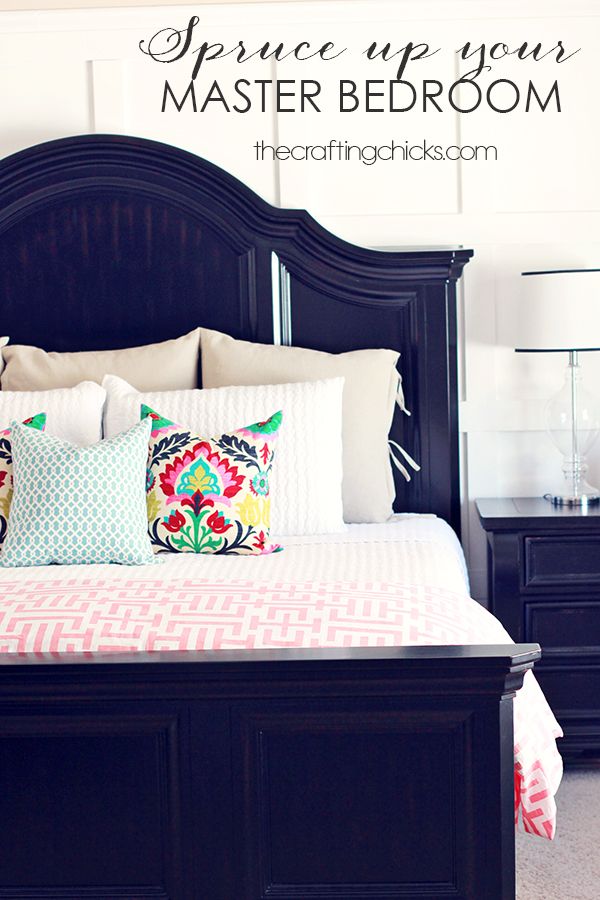 Spruce up your Master Bedroom