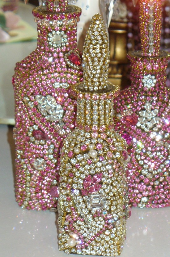 Antique Bejeweled Bottle 3 From The Collection  By Debbie Del Rosario-Weiss, Jul...