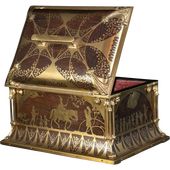 Erhard & Söhne, box depicting scenes from Hans Christian Andersen's tales, bras...