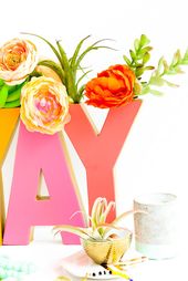 DIY It - A Typography Vase - A Kailo Chic Life
