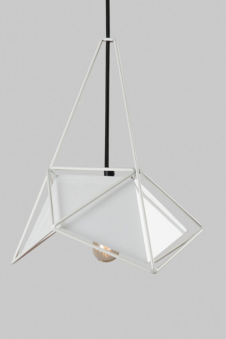 SHIFT Designs Pendant Lamps Surrounded By A Cage Of Geometric Shapes