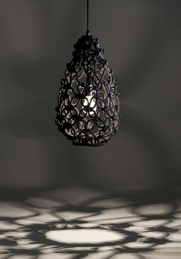 The Knotted Egg Lamp by Sarah Parkes