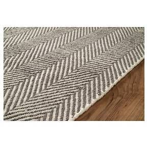 The design, the texture and the feel of this nuLOOM Cotton Hand Loomed Herringbo...