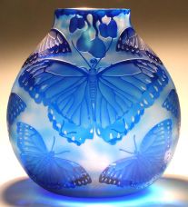 Heron Glass, Blue Morpho