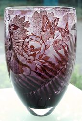 Jonathan Harris Mulberry Intrinsic Cameo Vase