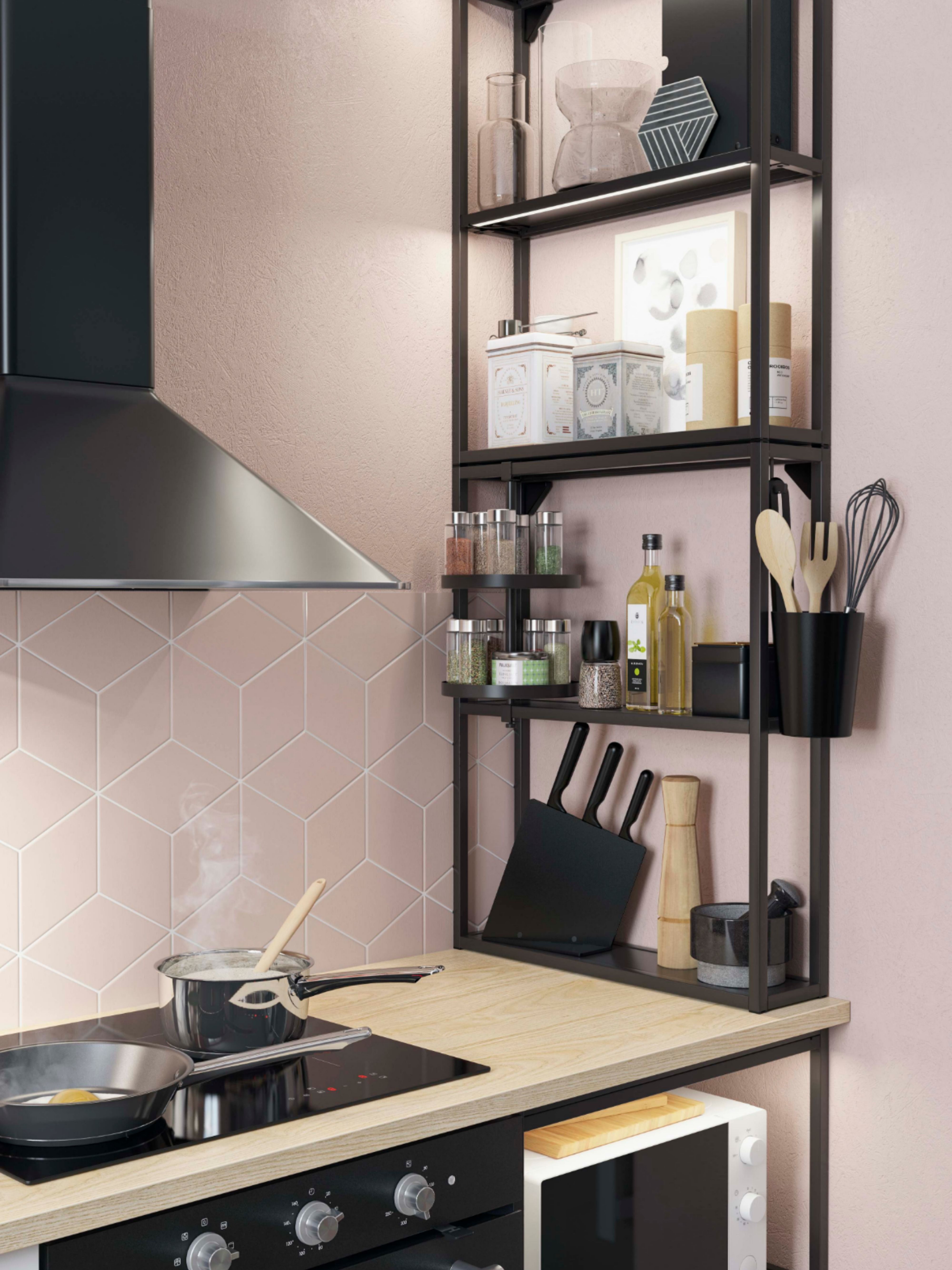 Easy kitchen fix under £1,000: ready-made kitchen by IKEA 